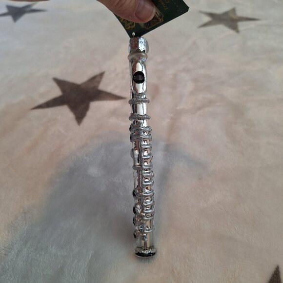 Old World Christmas Flute Glass Christmas Ornament 38036 Hand Crafted Instrument - Picture 4 of 6